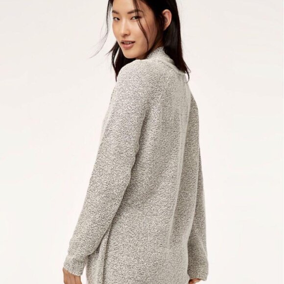 Aritzia Community Sweater | Grey Cardigan - Picture 2 of 2